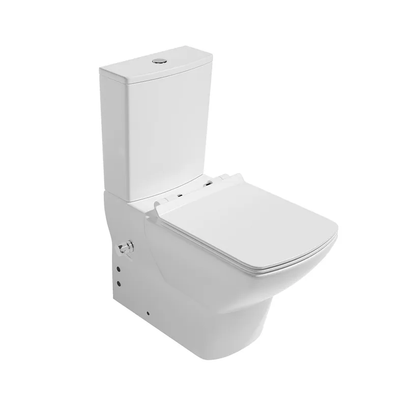 ISVEA Sentimenti Neo Complete Rimless Staand Toilet met Geïntegreerde Bidetkraan – Muur of Onderuitgang Speciale Aanbieding