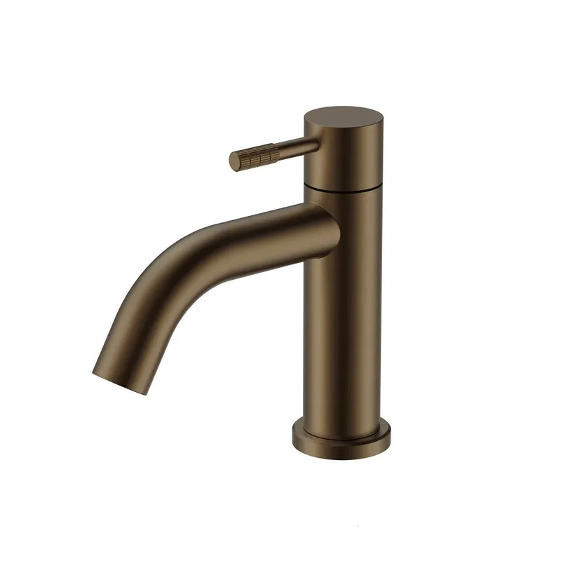 Beperkt Aanbod Uniforma Hoekstopkraan 1/2″ x 3/8″ – Design Afsluitkraan – Bruin Brons (PVD)