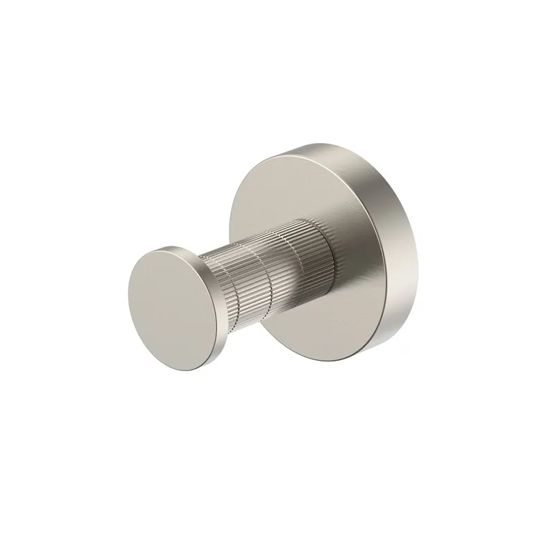 Hete Deal Stria Toiletrolhouder Met Klep – Afwerking Met Verfijnde Ribbelstructuur – Geborsteld RVS