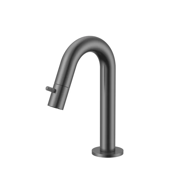 Uitverkoop Uniforma Hoekstopkraan 1/2″ x 3/8″ – Design Afsluitkraan – Gunmetal (PVD)