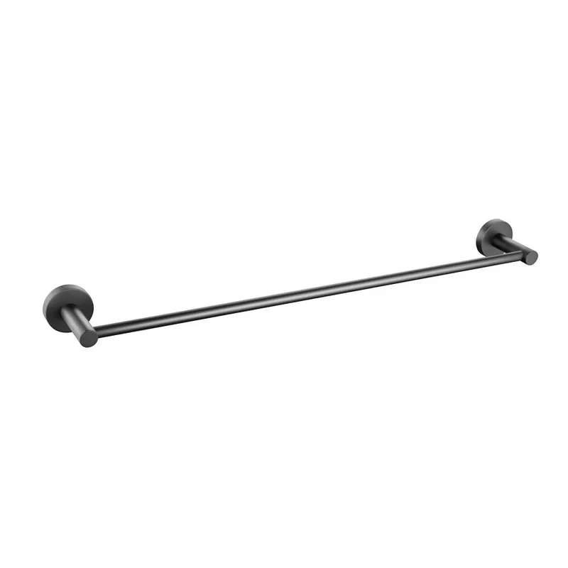 Toiletborstel met Houder – Glazen Pot – Wandmontage – Gunmetal Seizoensaanbieding