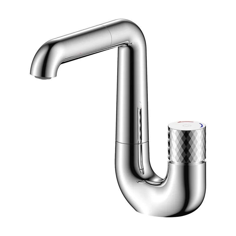 FLOW WASTAFELMENGKRAAN – DRUKKNOP – INBOUW – CHROOM Hete Deal