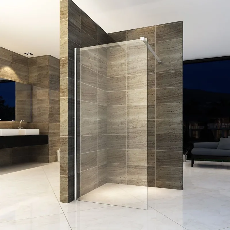 Beste Prijs Rechthoekige Acryl Douchebak 100×90 cm – Slim 4 cm – Glanzend Wit