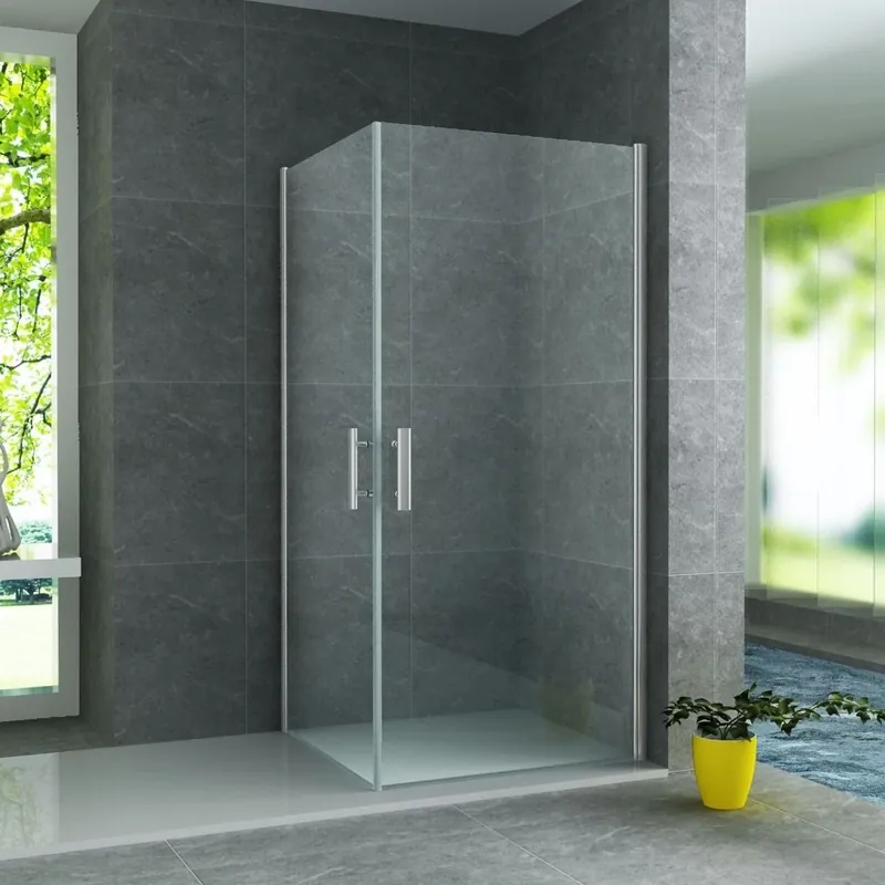 Premium Madison Luxe Composiet Douchebak – 100x100x3 cm – Mat Wit Antislip