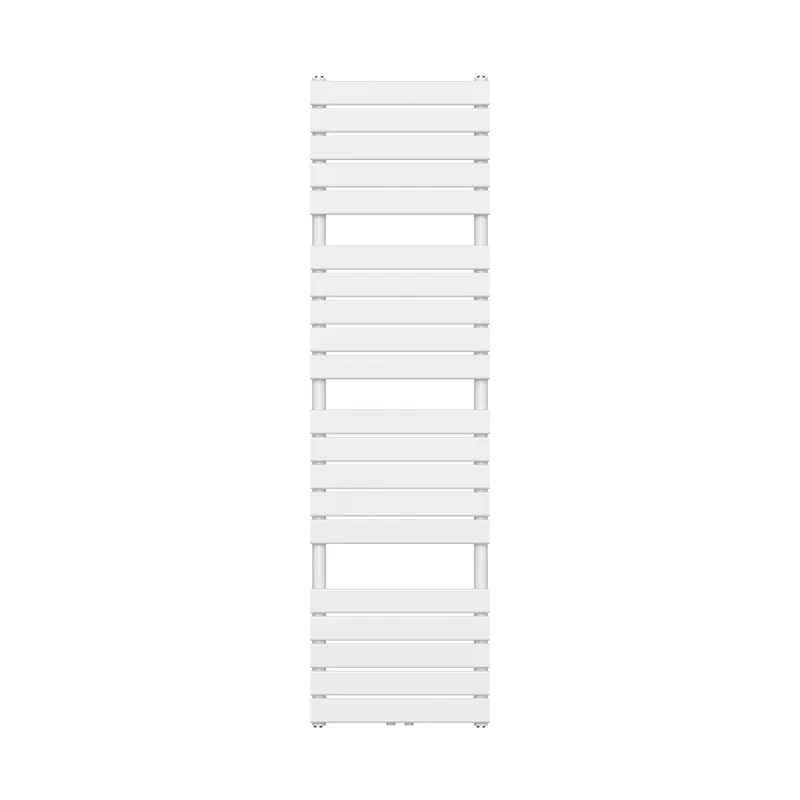 Design Thermostatische Radiatorkraan Middenaansluiting – Geschikt voor Muur en Vloeraansluiting – Glanzend Wit Speciale Aanbieding