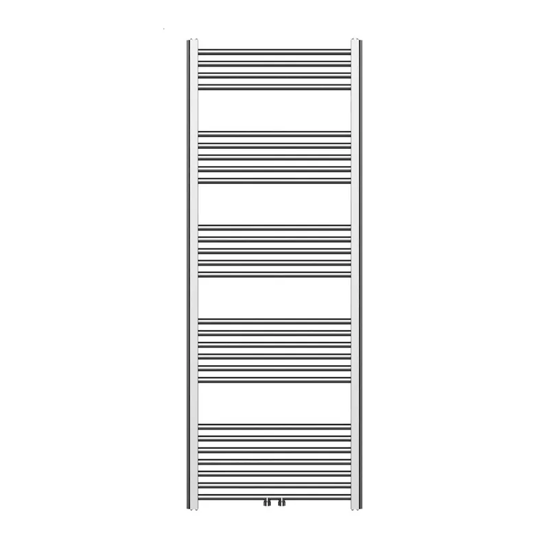 Design Thermostatische Radiatorkraan Middenaansluiting – Geschikt voor Muur en Vloeraansluiting – Geborsteld RVS Beste Prijs