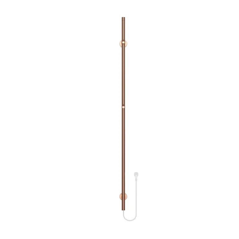 Express Levering Elektrische Dubbele Staafhanddoekdroger – Mat Zwart – Met Digitale, Programmeerbare Thermostaat – 120W – 150 cm