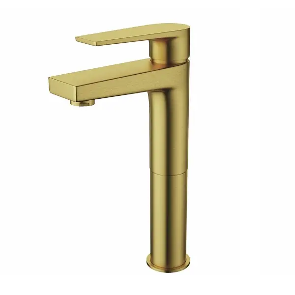 Optima Rondo Opbouw Regendoucheset Geborsteld Goud – Thermostatisch – Cool Touch Exclusieve Aanbieding