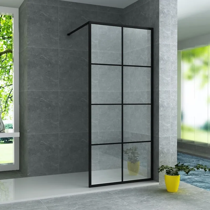 Betaalbaar Elektrische Handdoekdroger Mat Zwart – 120×50 cm – 413W – Digitale Programmeerbare Thermostaat – Rechts Aansluiting