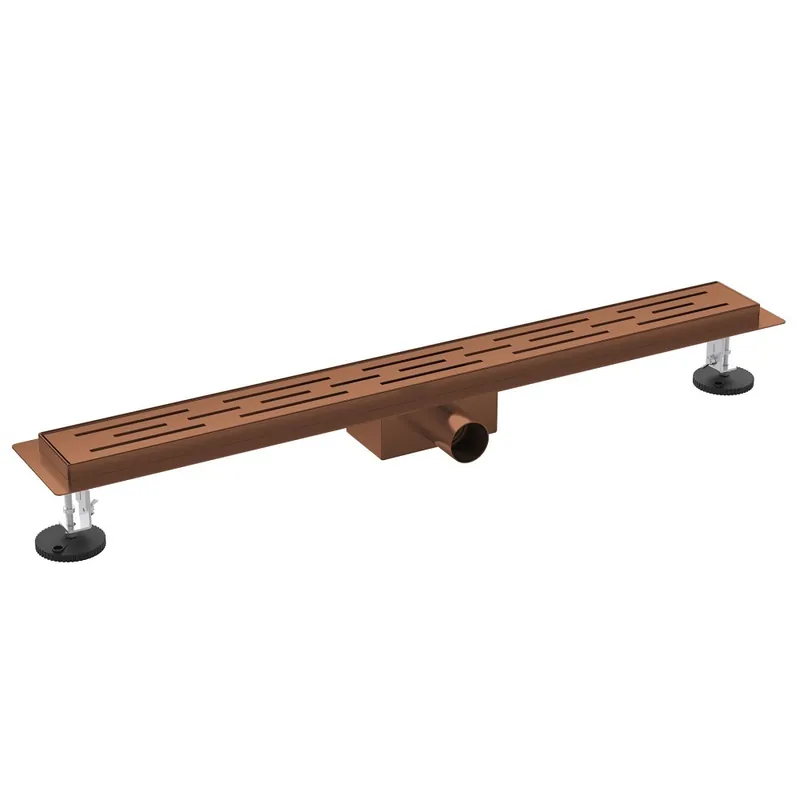 CURVY Gebogen Inloopdouche met Handdoekhouder – 8 mm Veiligheidsglas – Anti-Kalk – Omkeerbaar – 100×200 cm – Helder Glas – Geborsteld Koper Beperkt Aanbod