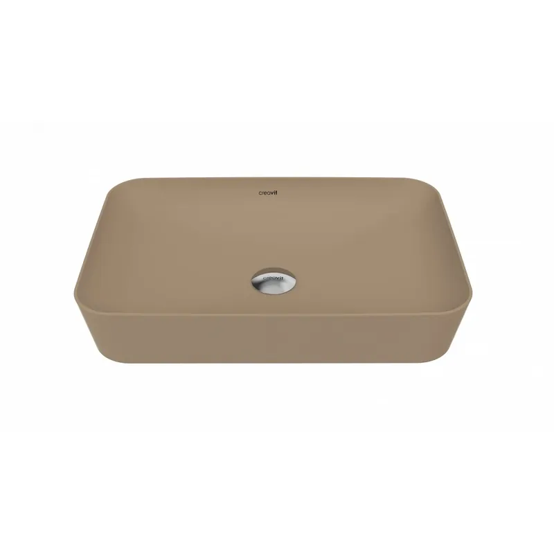 Betrouwbaar Creavit Afvoerplug Click Waste Keramiek 5/4” – Mat Cappuccino Wastafel Afvoerstopper