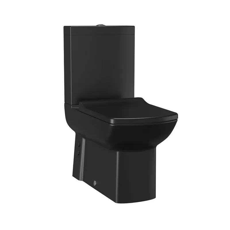 Creavit Lara WC-Bril – Softclose Toiletzitting met Quick Release – RVS Scharnieren – Houtskool Zwart Weekendaanbieding