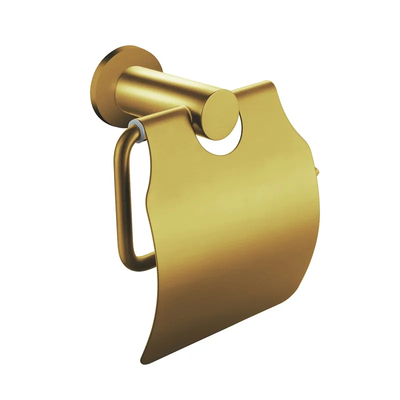 Koop Vandaag HANDDOEKHOUDER 60 CM – GEBORSTELD GOUD