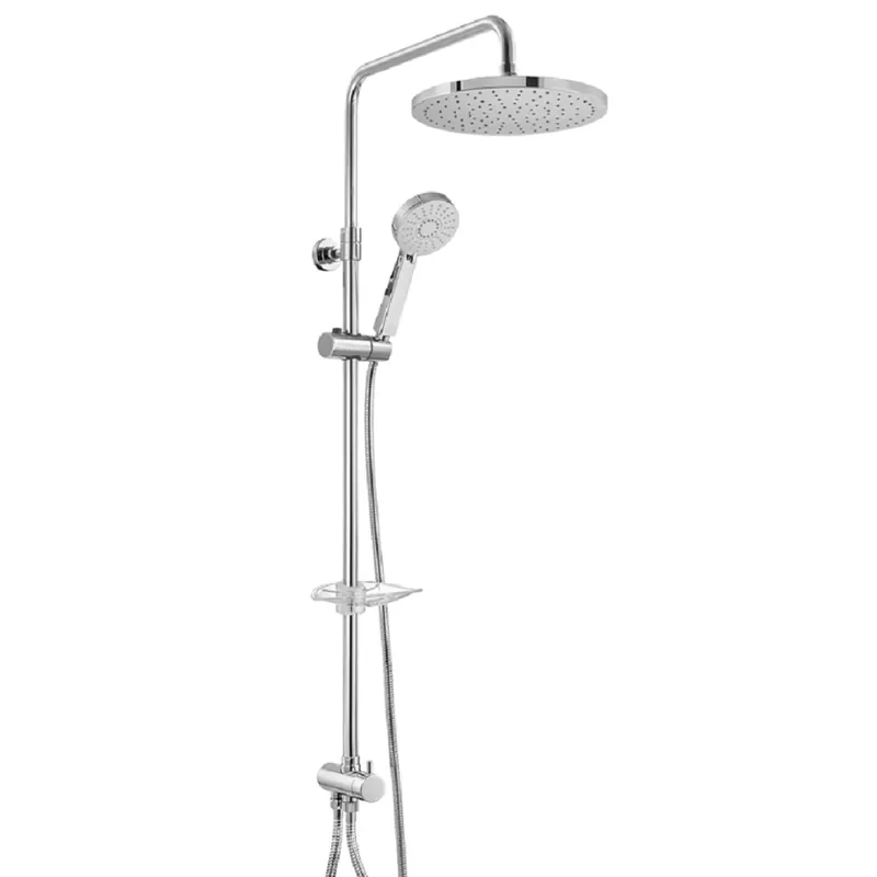 Korting E.C.A. Myra Inbouwdoucheset – Met Wandarm en Regendouche Ø 25 cm – 2-weg Omstelling – Chroom