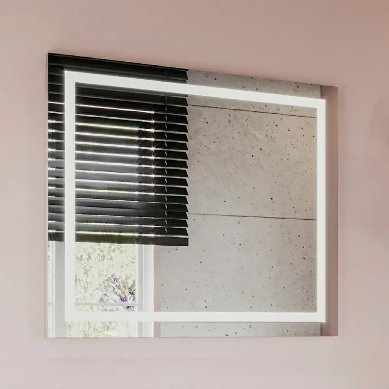 TIME 100 cm Badkamermeubelset – Antraciet – Compleet met Wastafel, Kolomkast en Spiegelkast Weekendaanbieding
