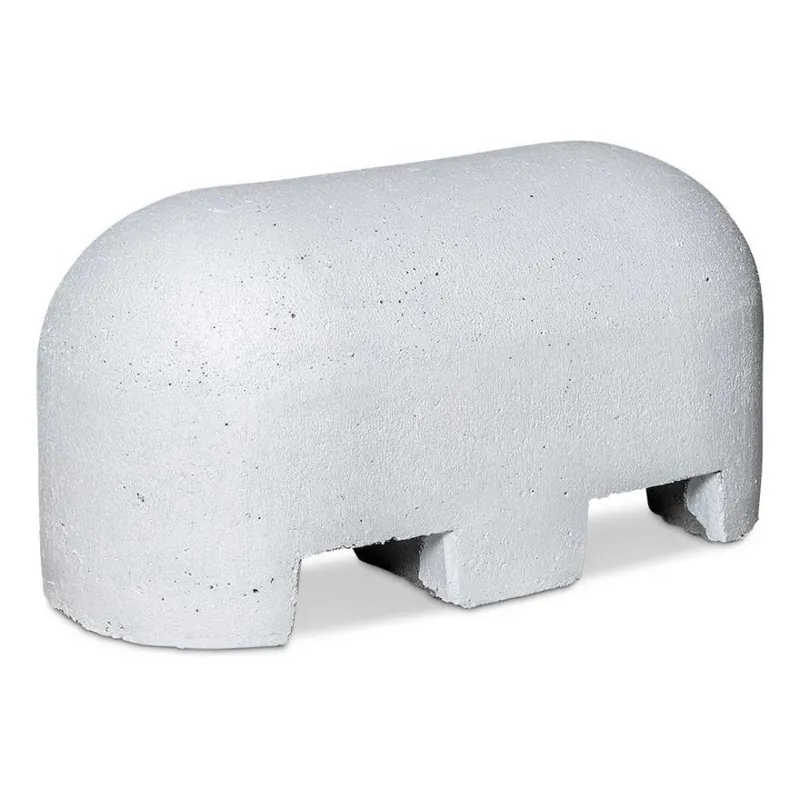 Lage Kosten Jumboblok Betonwit 45x90x48cm met lepelgat