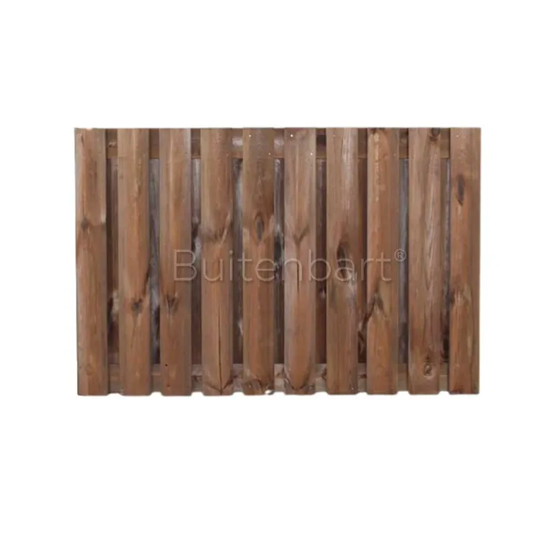Topline Schuttingscherm 130x180cm, Grenen Bruin Verduurzaamd, 16mm Finale Uitverkoop