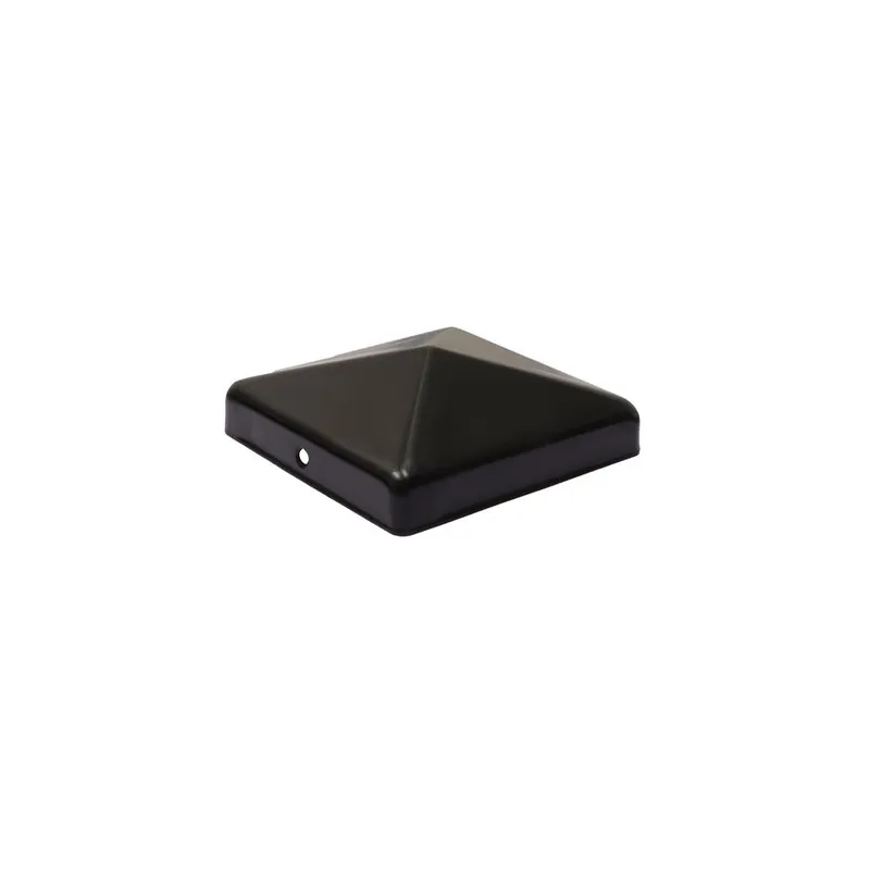 Paalkap Zwart Piramide 15x15cmcm Superprijs