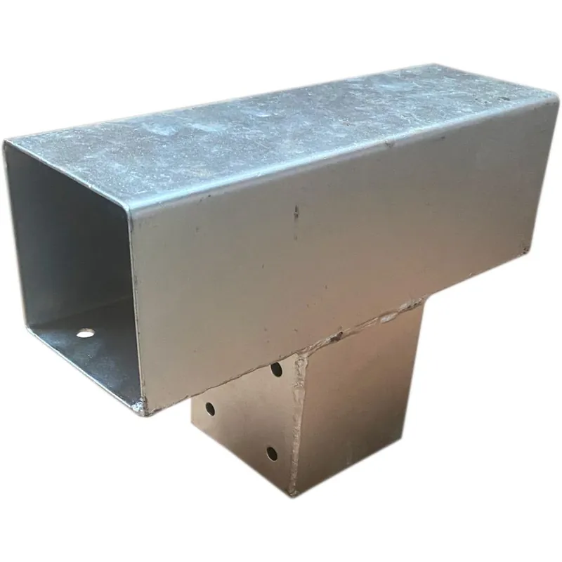 Fabrieksprijs Paalverbinder Verzinkt T-model 7x7cm