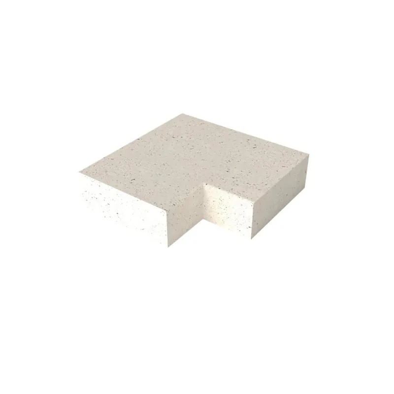 Oud Hollandse TRAP HOEKSTUK 90° (37/15) Binnen Creme 60x60cm Gecertificeerd