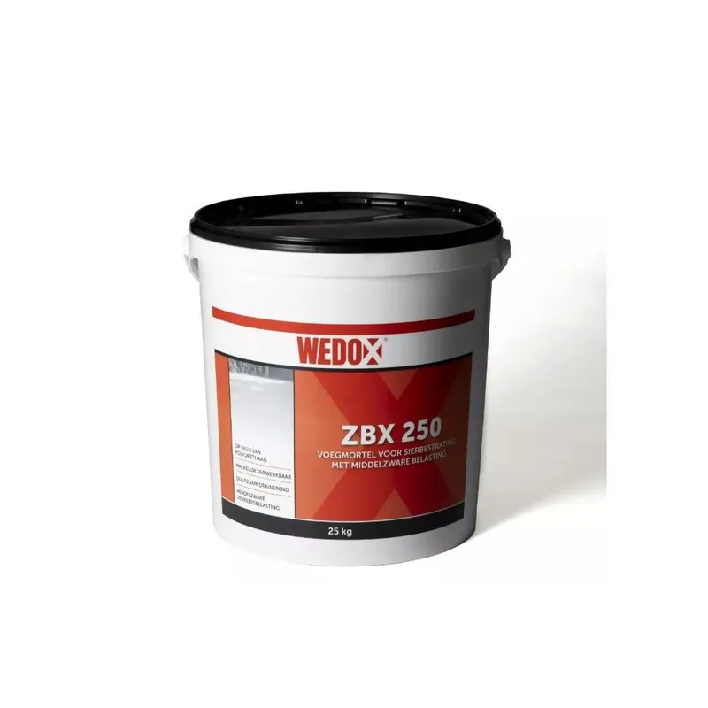 Wedox ZBX 250 Zilvergrijs 25kg Rechtstreeks Van De Fabrikant