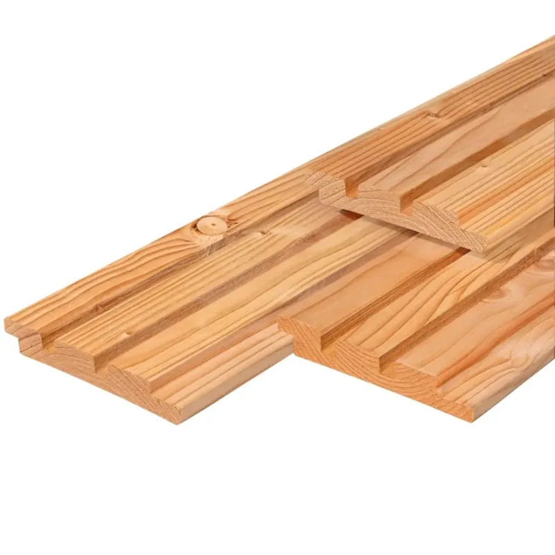 Fabrieksprijs Douglas Triple Rhombus Onbehandeld Gedroogd en Geschaafd 1.9x13x300cm