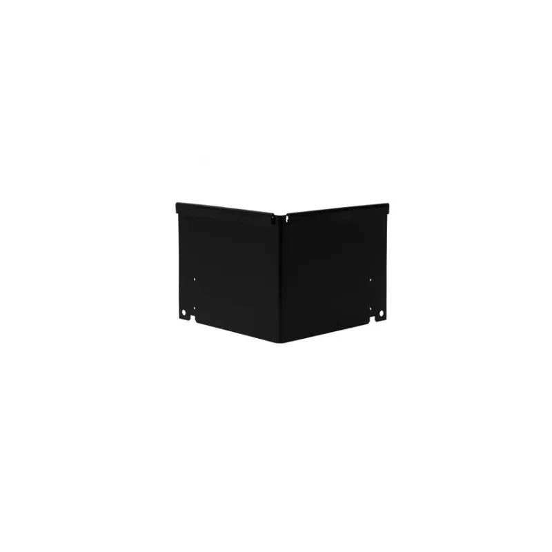 Premium Kantopsluiting Flex 16,5cm Hoek Inwendig Zwart