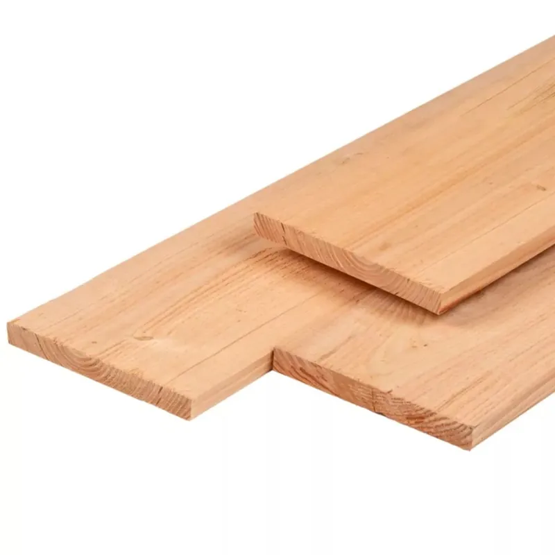 Tuinplank Douglas Gedroogd en Geschaafd 2,8x24,5x400cm Speciale Aanbieding