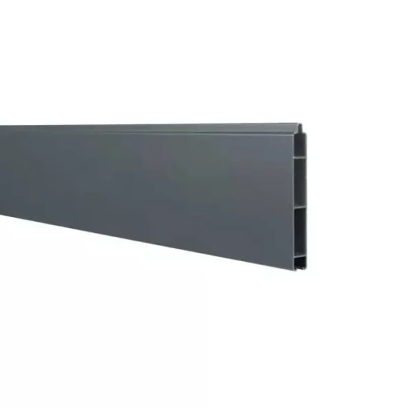 Weekendaanbieding Boston Tuinscherm Aluminum Opale 21x160mm (wb 150mm) 178cm Ral 7016