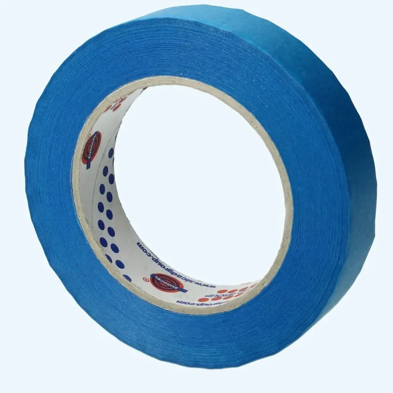 Afplaktape blauw 19 mm x 50 meter Populair