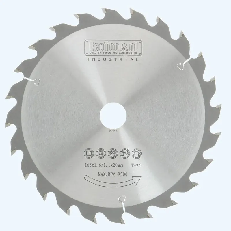 Actieprijs HM zaagblad 165 x 20 mm T=24 Thin Line Indu