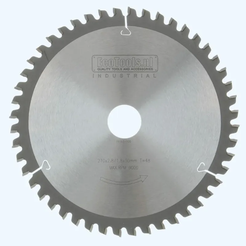 Superprijs HM-afkortzaagblad Industrial 210 x 30 mm T=48
