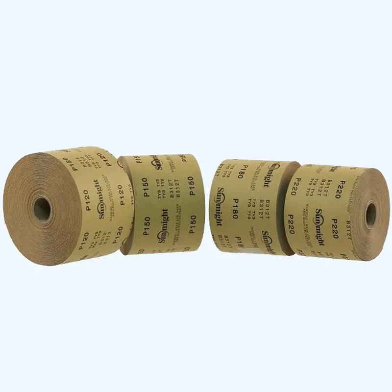 Tijdelijk Beschikbaar Papieren schuurrol 25 meter x 115mm K220