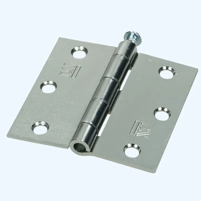 Scharnier recht, losse pen, staal 76 x 76 mm Merkproduct