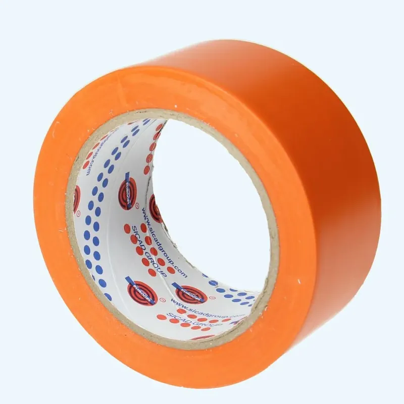 Maskingtape Soft PVC Oranje 48mm x 33 meter Uitverkoop