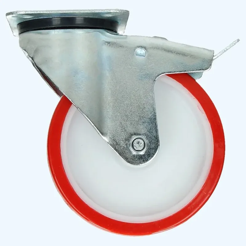 Zwenkwiel met rem RPW 125 mm 150 kg Actieprijs