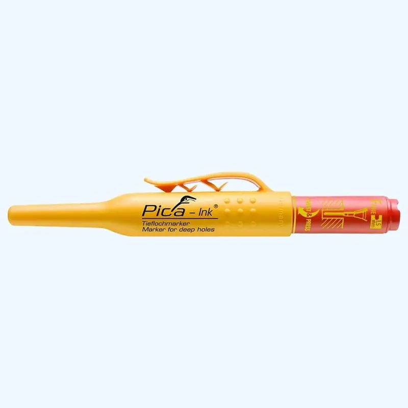 Favoriet Pica 150/40 Markeerstift voor diepe gaten Rood