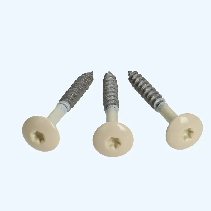 Kleurkopschroeven 4,8 x 38 mm RAL 1015 (ivoor) Rechtstreeks Van De Fabrikant