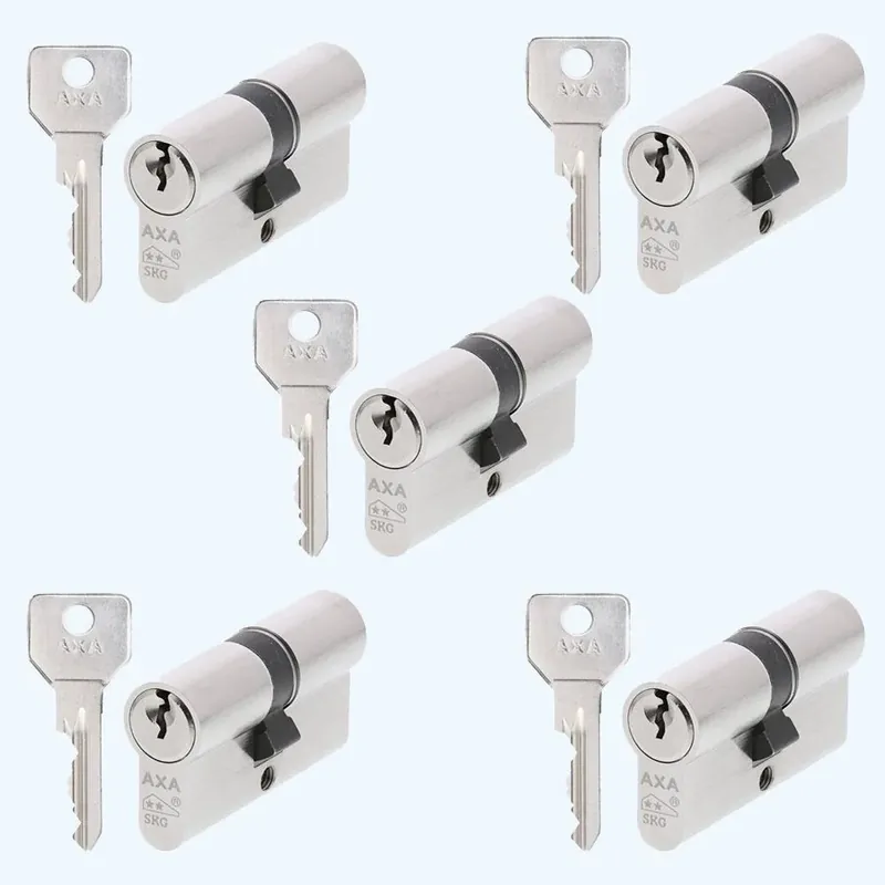 AXA Dubbele Veiligheidscilinder (5x) Security Op = Op