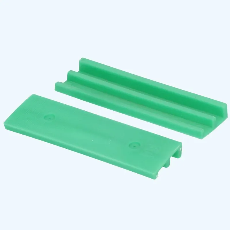 Schuine kunststof glasblokjes 100x30x10/5 mm Betaalbaar