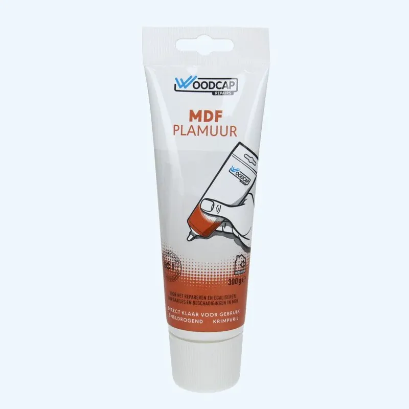 Woodcap Repairs MDF plamuur vuller 300 gram Exclusieve Aanbieding
