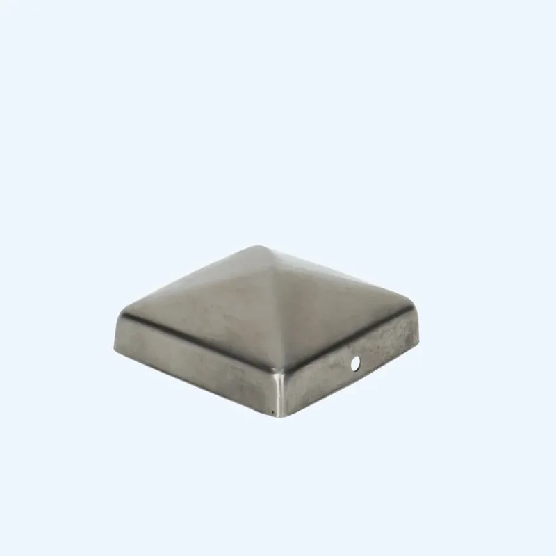 Fabrieksprijs Paalornament RVS 71 x 71 mm bestellen