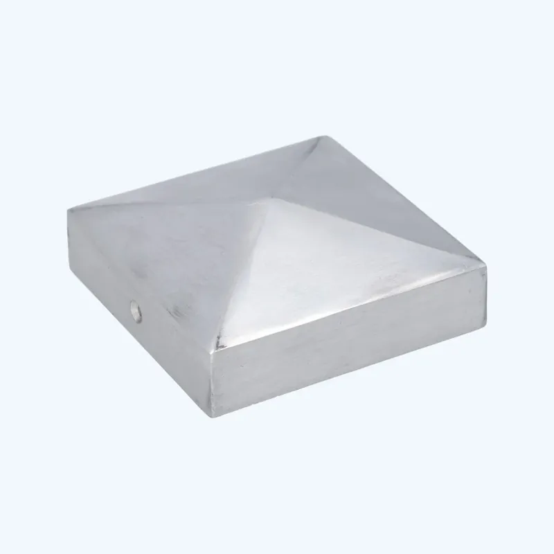 Beperkt Aanbod Paalornament aluminium piramide 91 x 91 mm