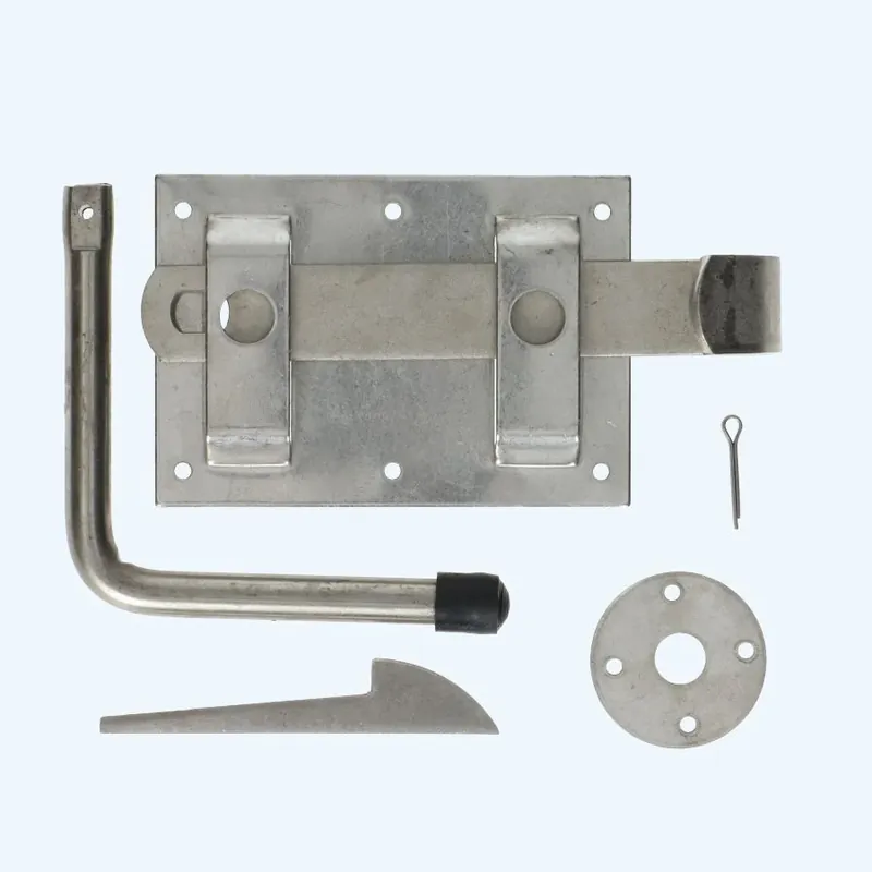 Direct Beschikbaar Boerenklinkstel RVS 120 x 85 mm bestellen