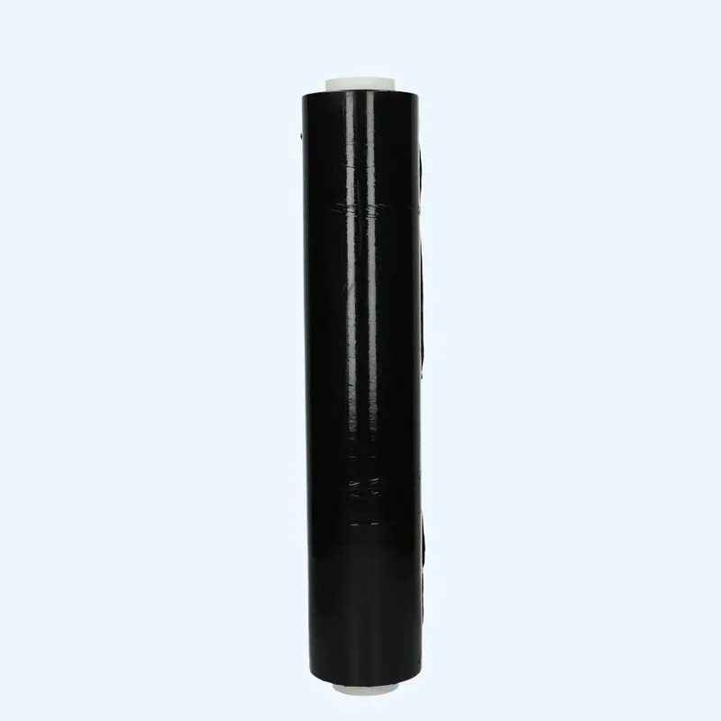 Snelle Levering Stretchfolie 50 cm x 300 meter 20 mu zwart