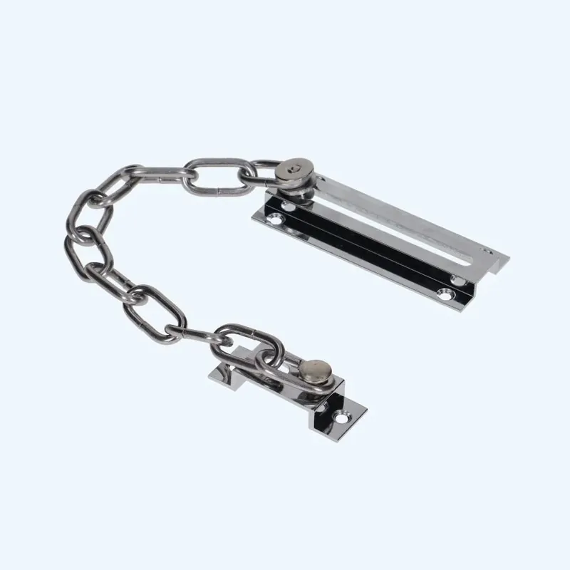Weekendaanbieding Deurketting massief messing verchroomd kopen
