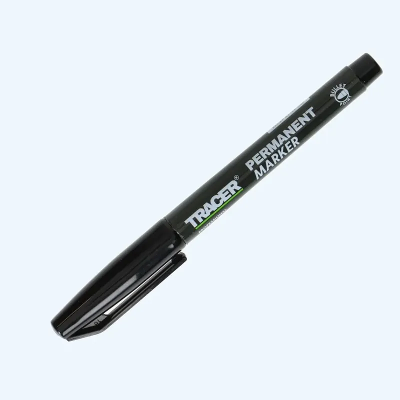 Tracer permanent marker zwart bestellen Aanbieding