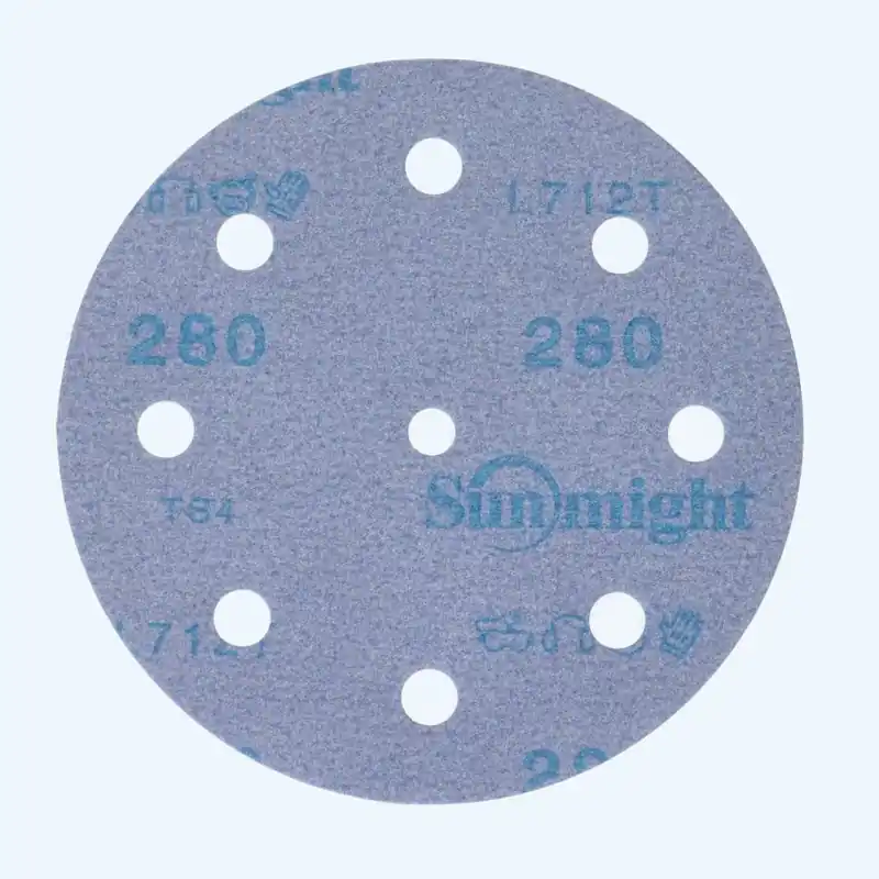 Ceramic schuurpapier ø125 mm K180 9-gats Korting