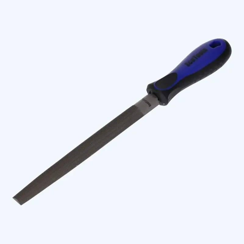 Betrouwbaar Metaalvijl halfrond 200 mm met softgrip kopen