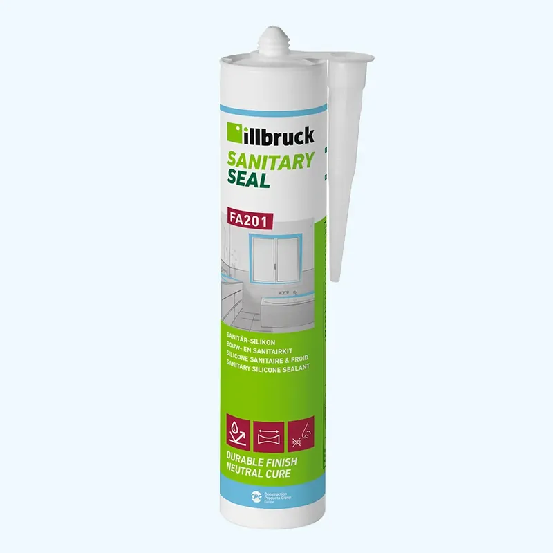 illbruck FA201 Bouw- en Sanitairkit helder wit 310ml Express Levering